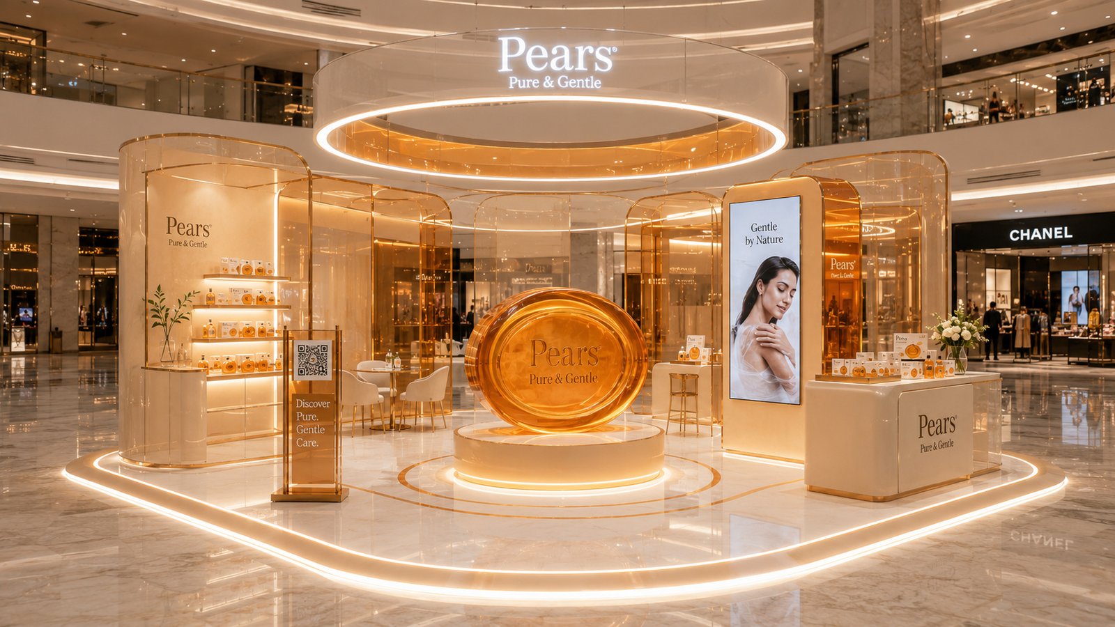 Pears — Pure & Gentle — Installation perspective