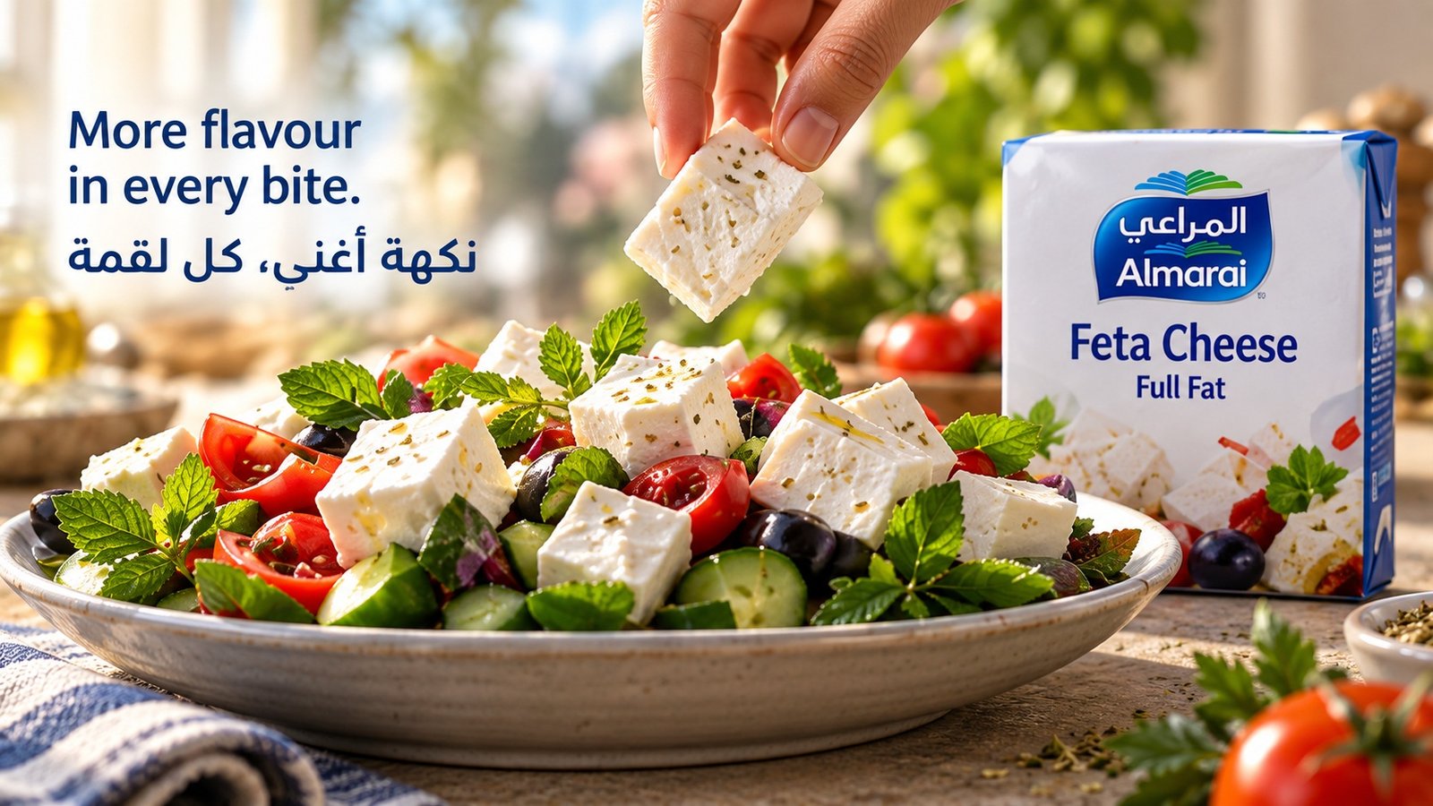 Almarai — Feta salad — campaign storyboard