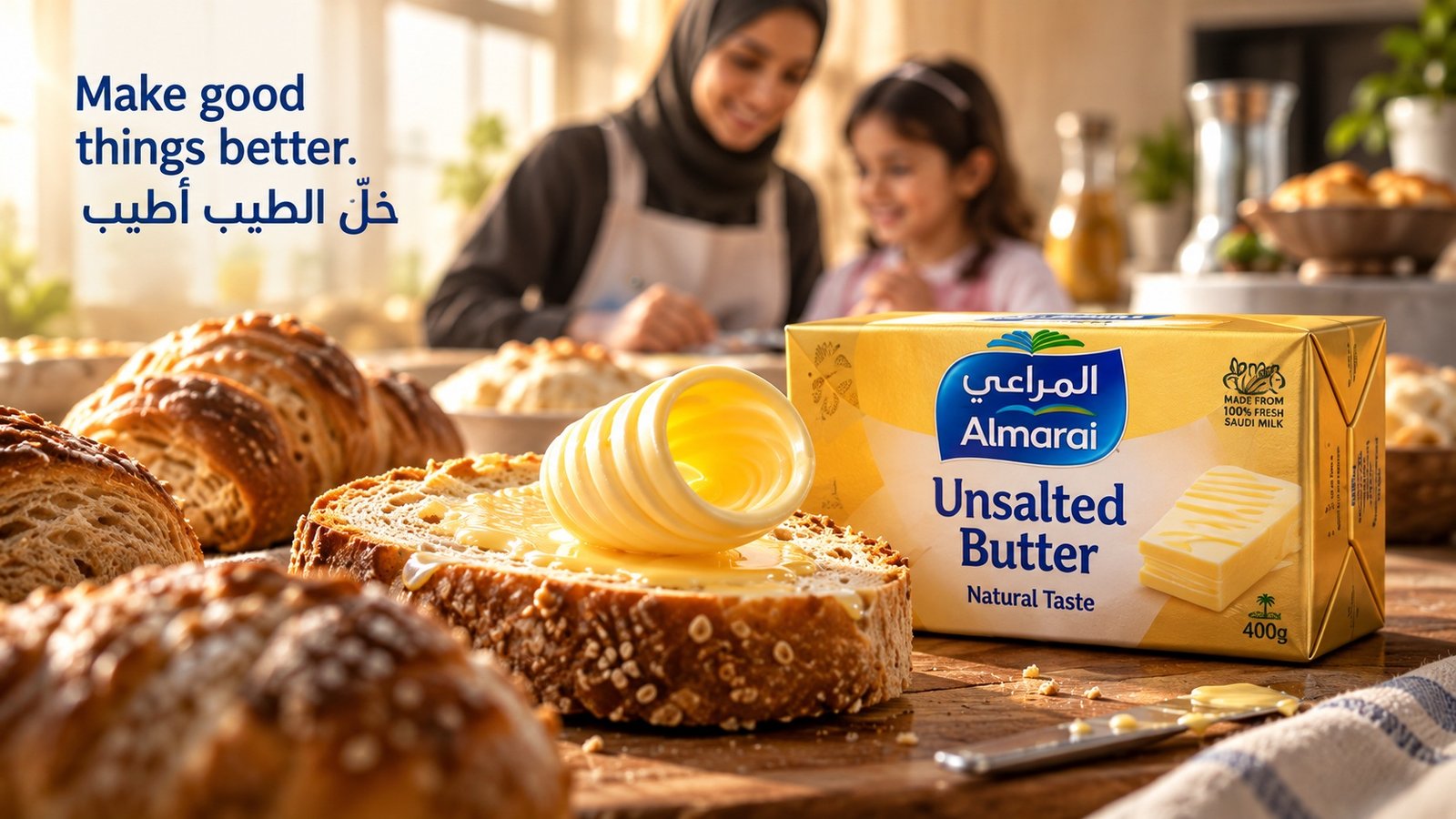 Almarai — Butter and baking — campaign storyboard
