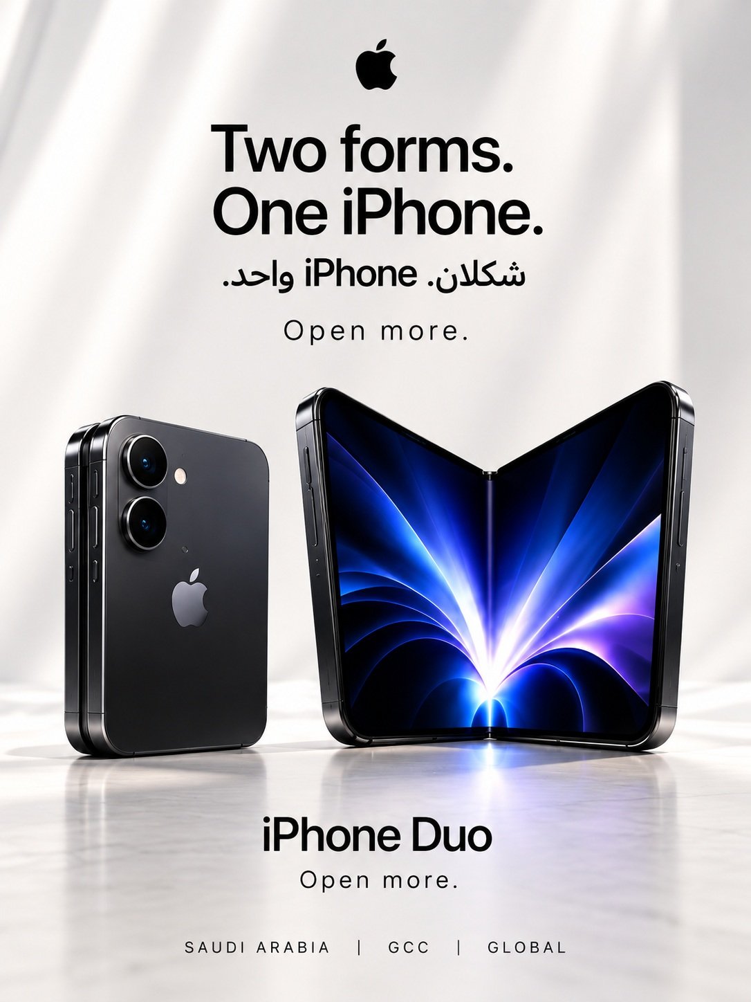Two forms. One iPhone — vertical pairing