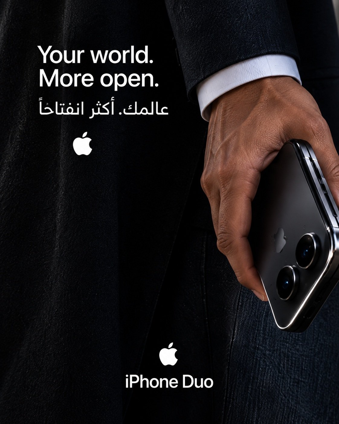 Your world. More open — carry detail