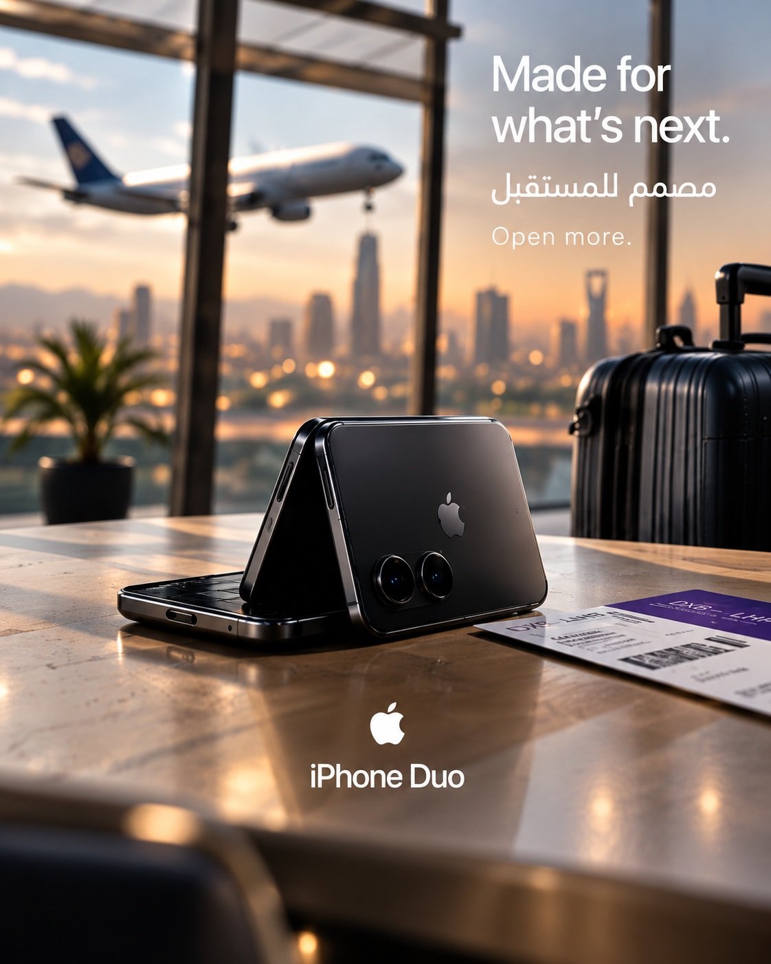 Made for what’s next — airport lifestyle