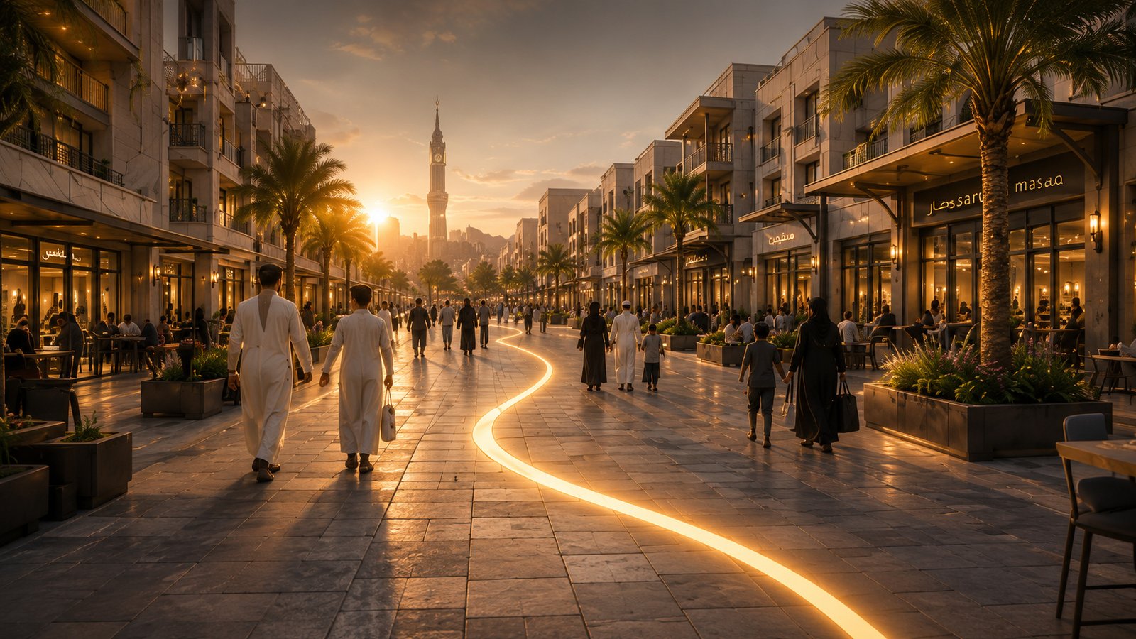 Masar architectural circulation concept