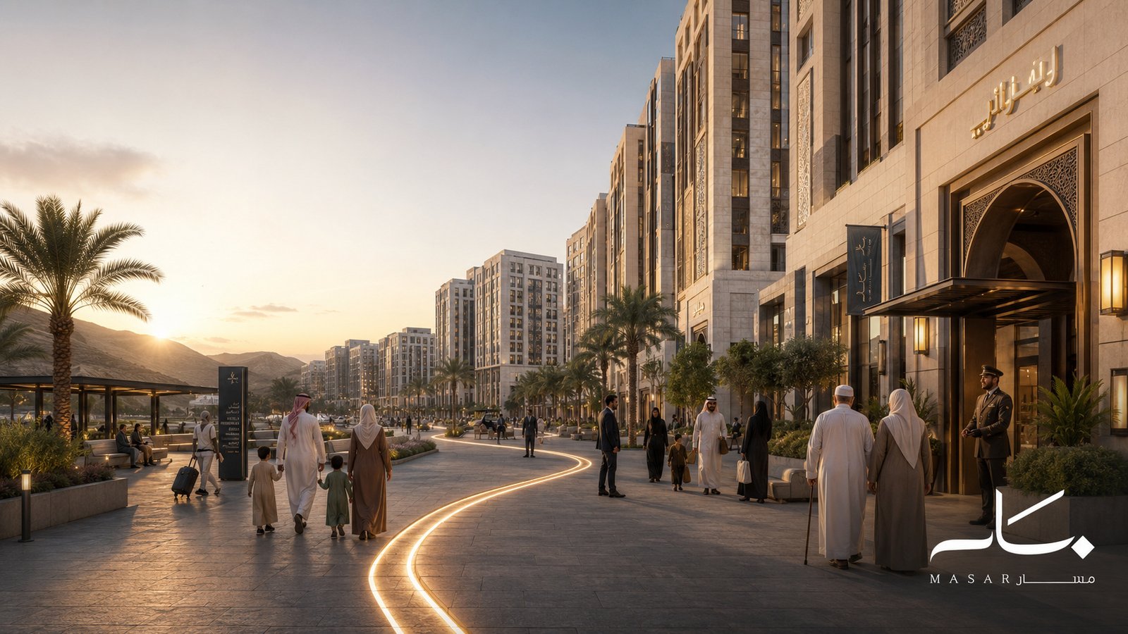 Masar Destination Every Journey Finds Its Way self-initiated campaign concept