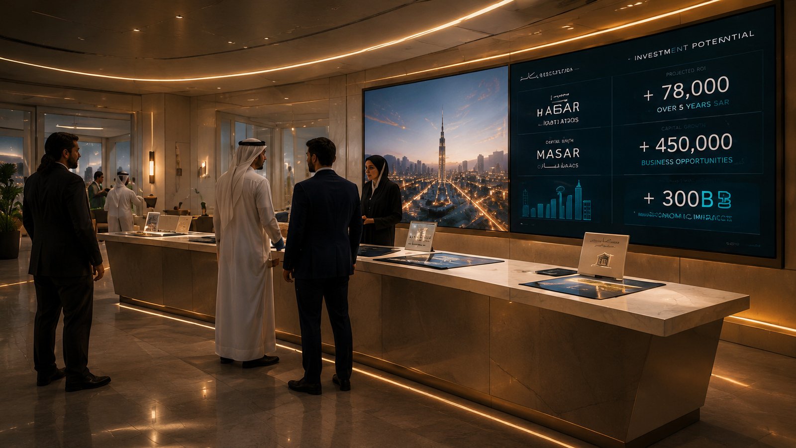Investment display — self-initiated concept