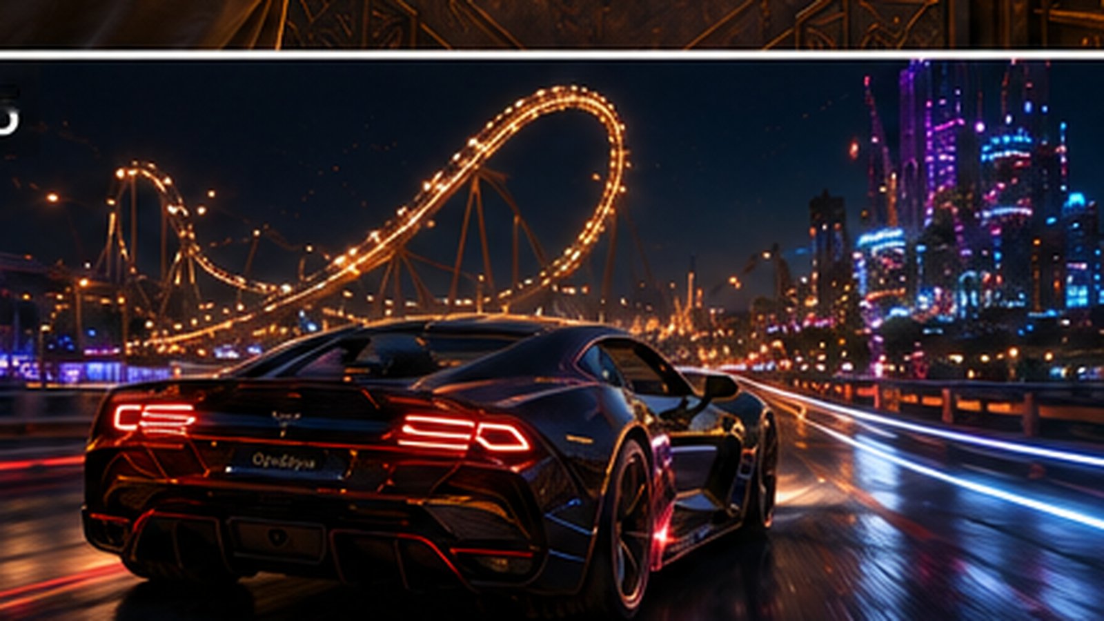Qiddiya motorsport campaign concept