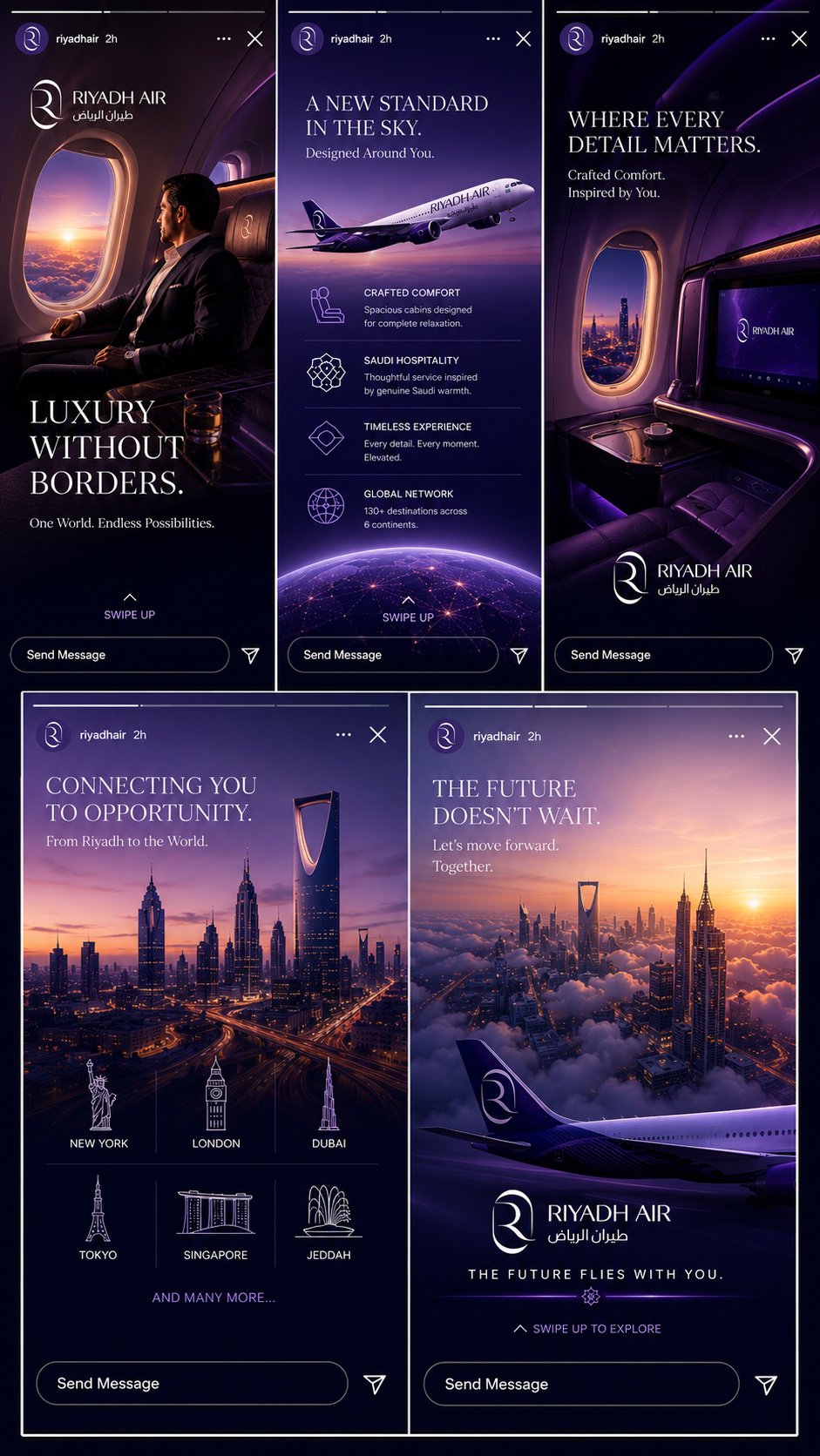 Riyadh Air vertical social execution
