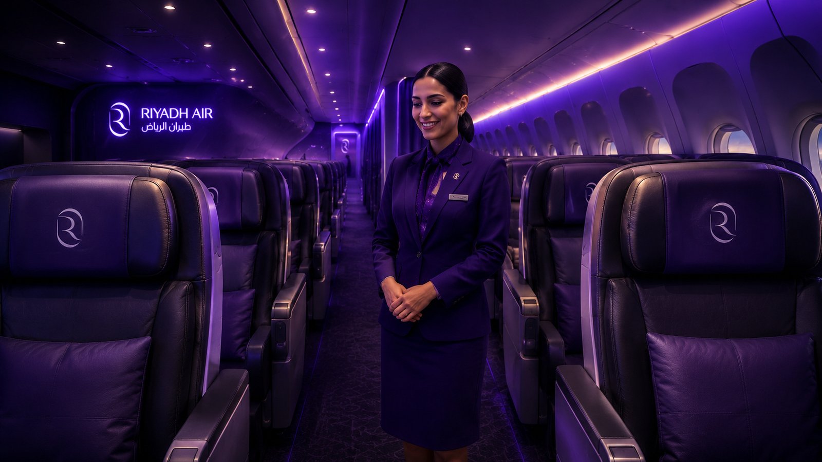 Riyadh Air immersive exhibition sequence — frame 6