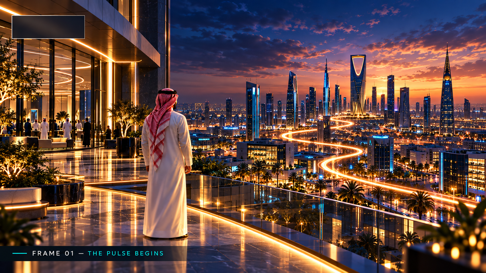 Riyad Bank Your Future Has a Pulse campaign concept