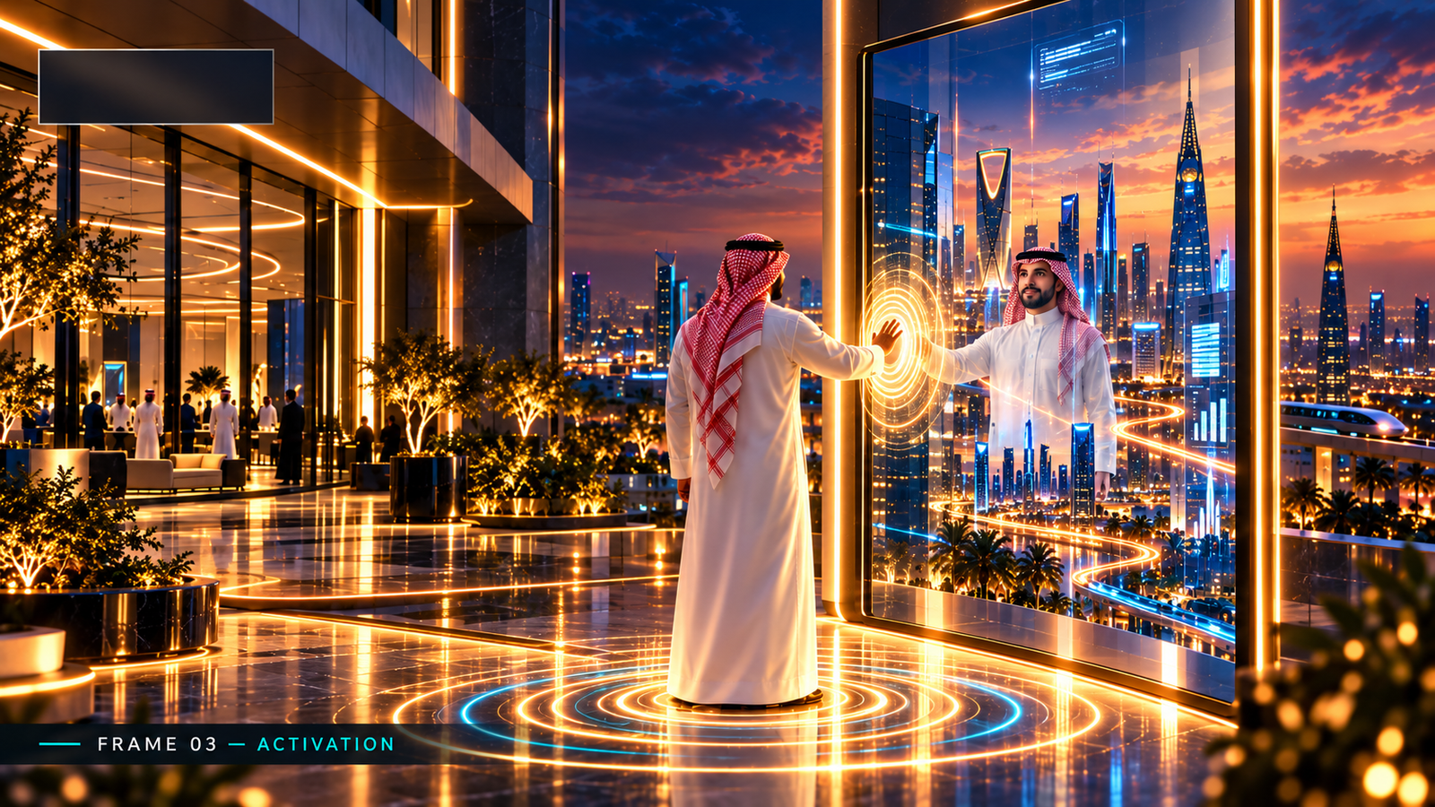 Riyad Bank storyboard frame 03