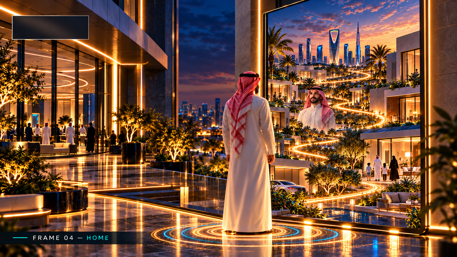 Riyad Bank storyboard frame 04