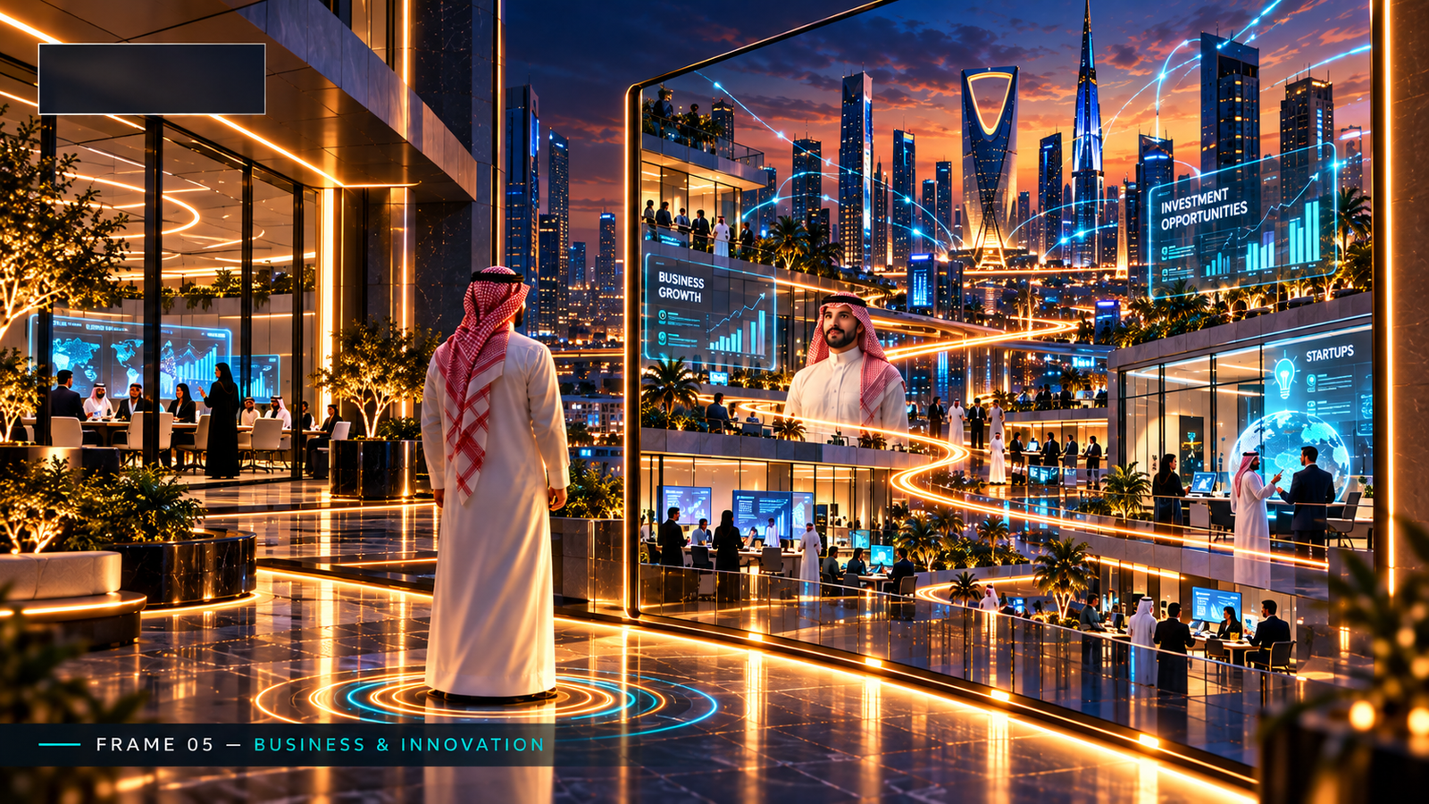 Riyad Bank storyboard frame 05
