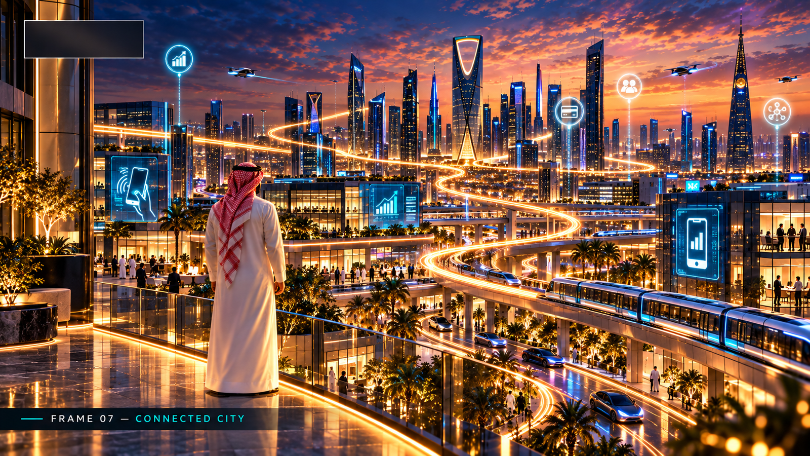 Riyad Bank storyboard frame 07