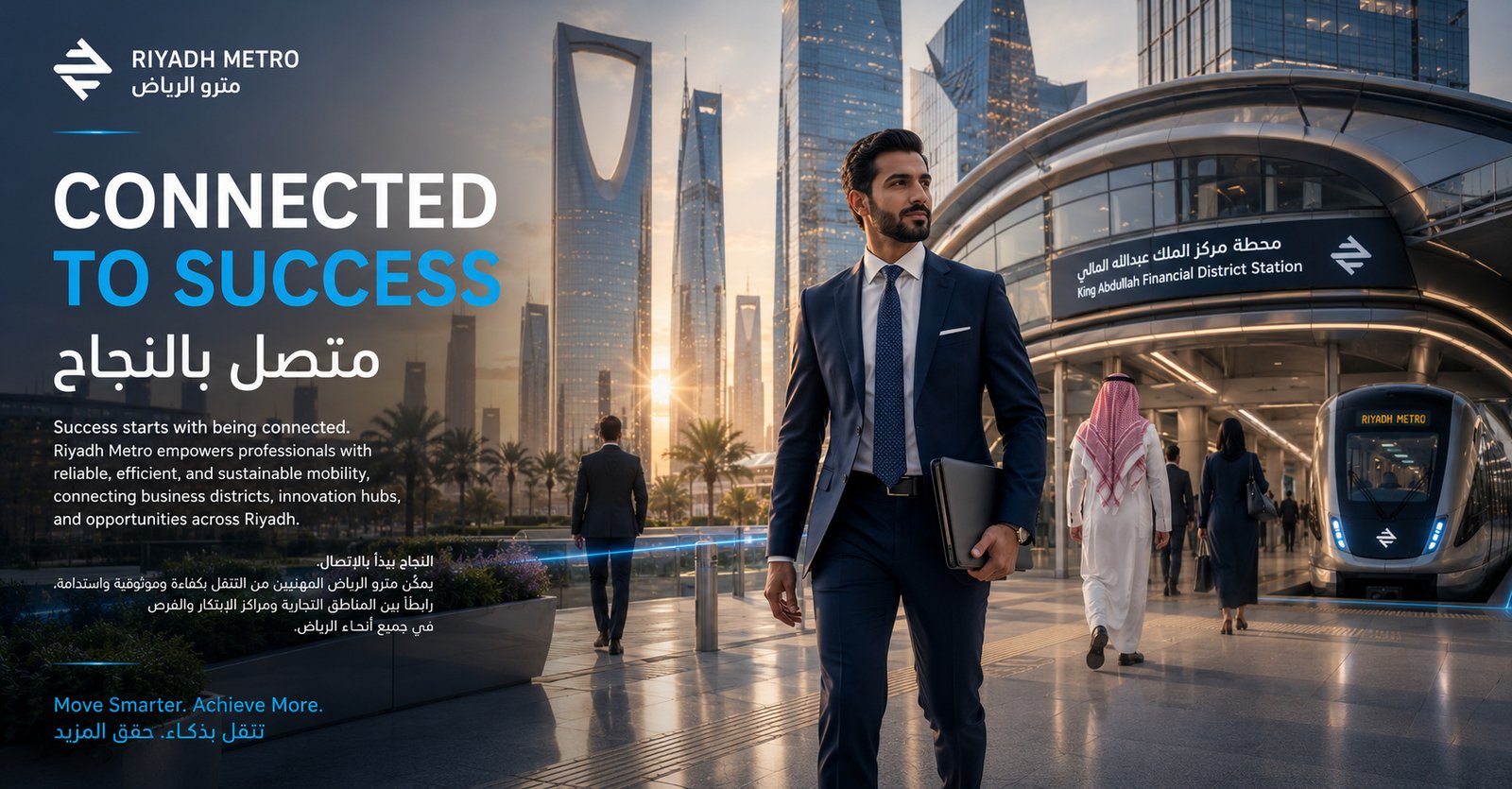 Riyadh Metro — LINKEDIN EXECUTIVE AD