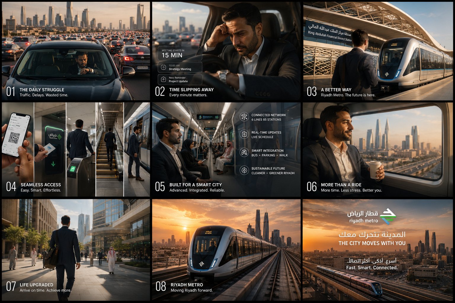 Riyadh Metro — story board