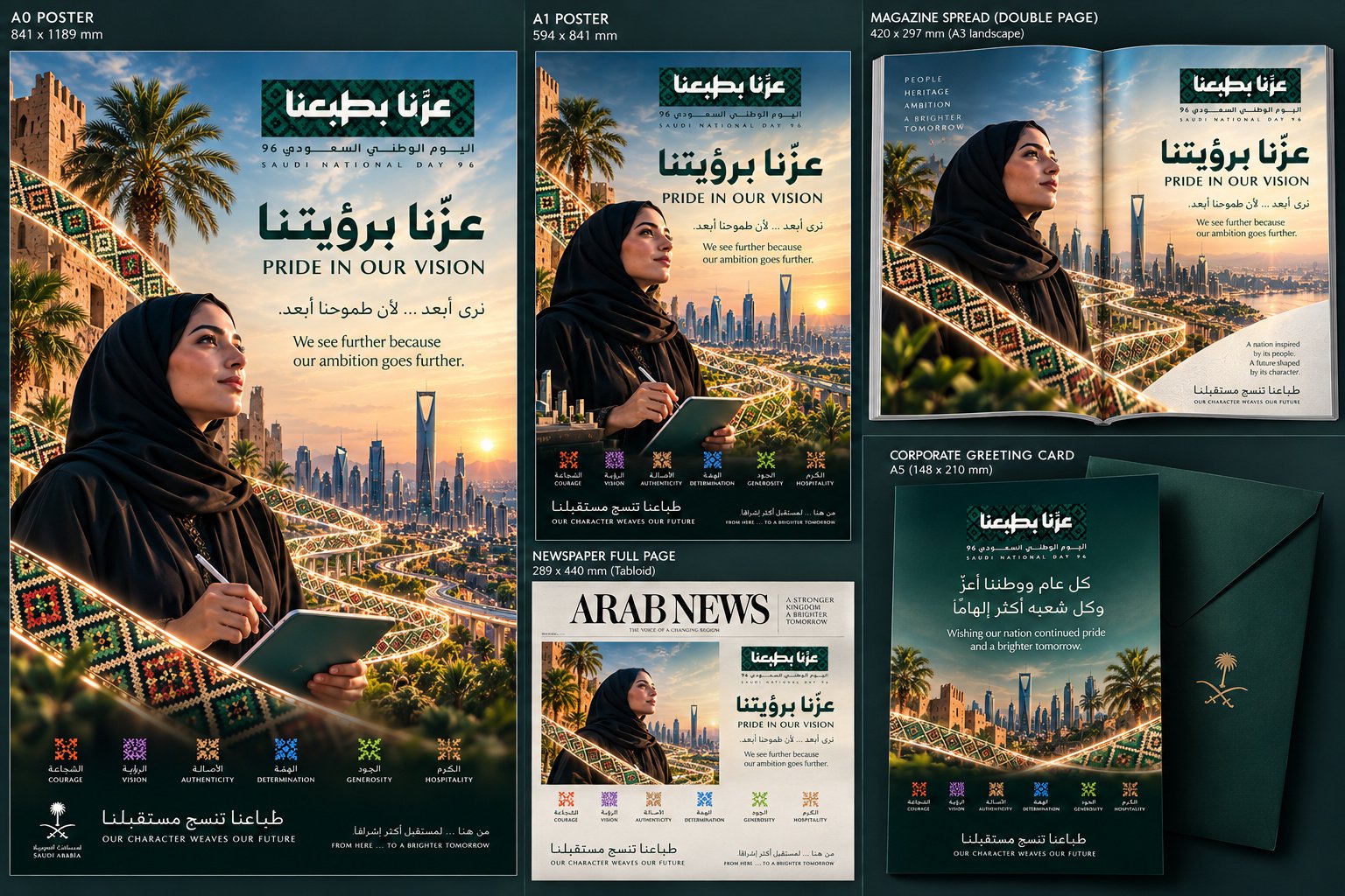 Print and greeting campaign board