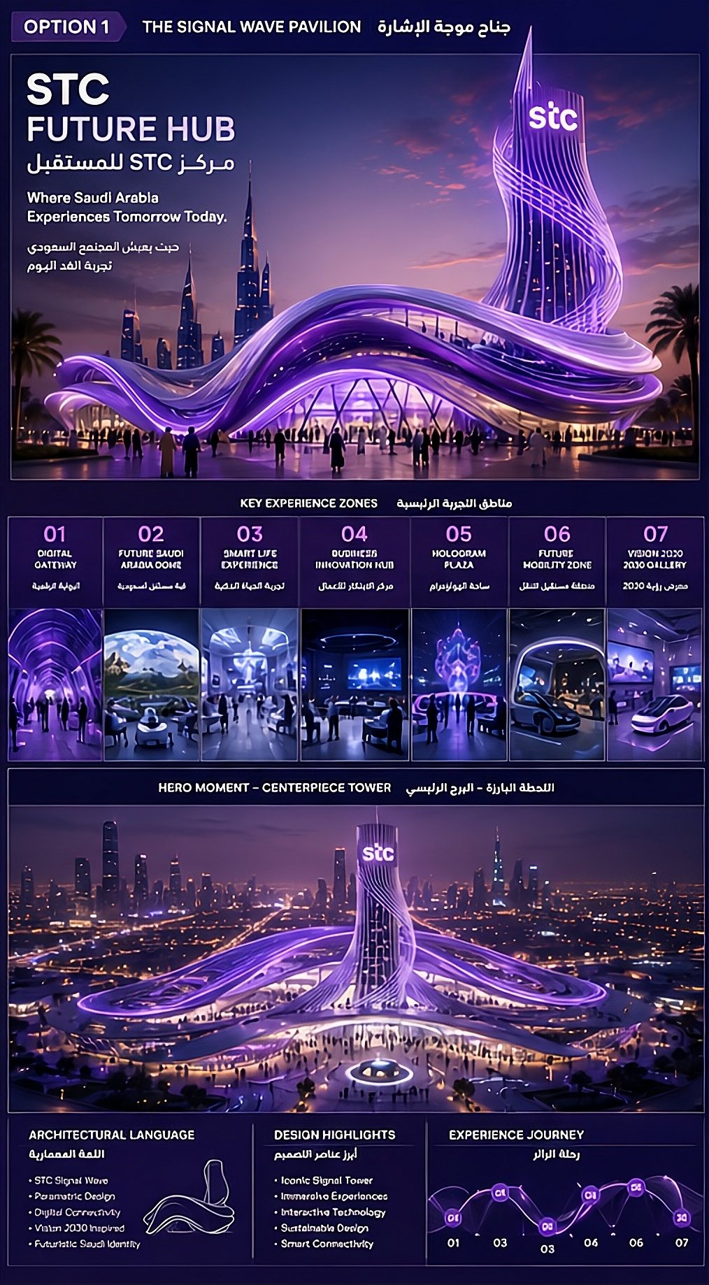 STC Future Hub architectural concept