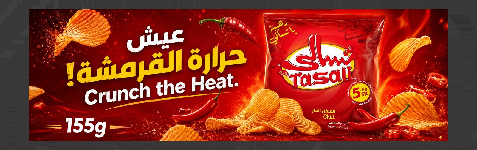 Bilingual campaign banner