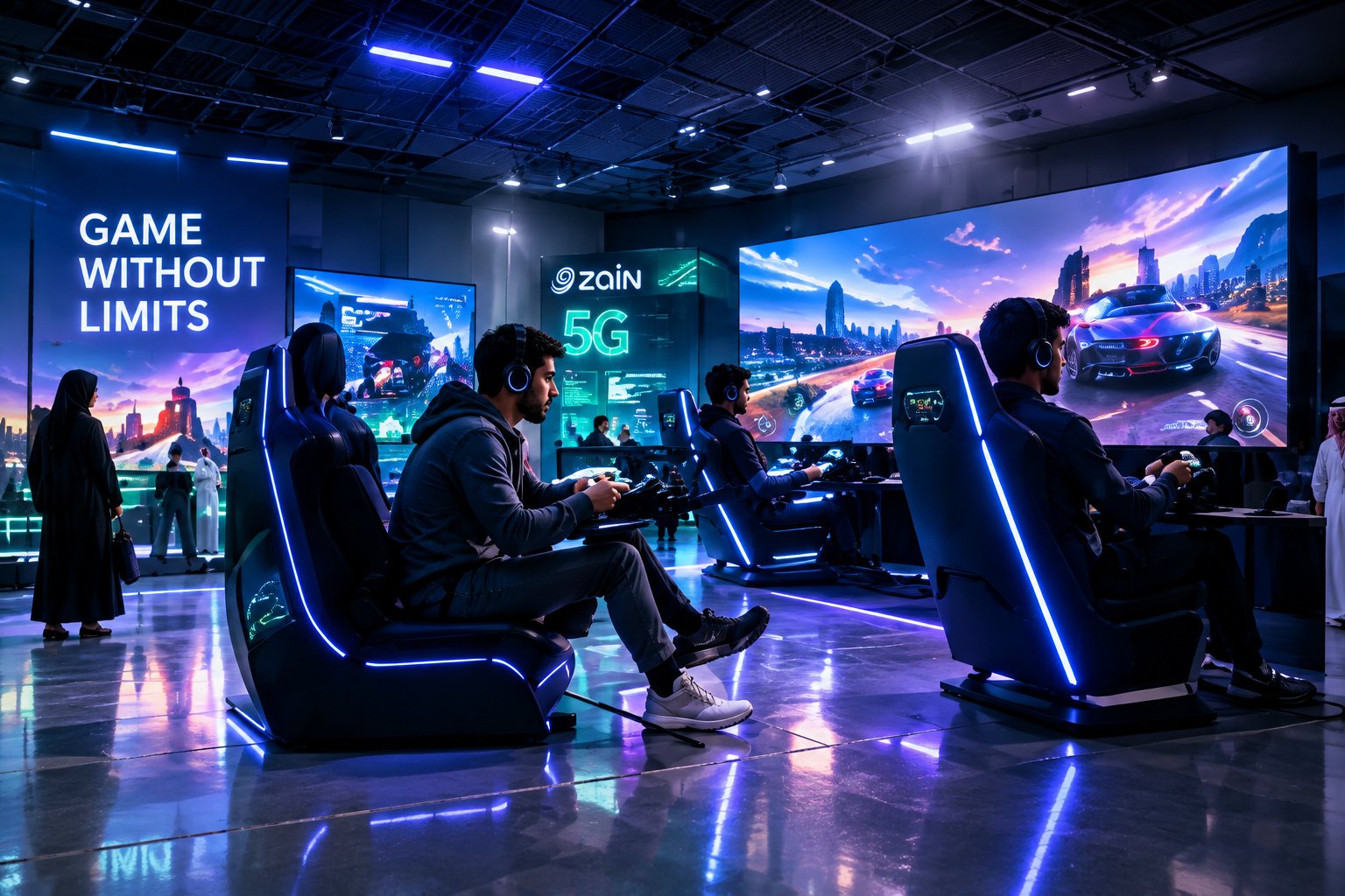 Zain 5G — Gaming zone